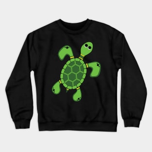 Aboriginal Art - Turtle Simple Crewneck Sweatshirt